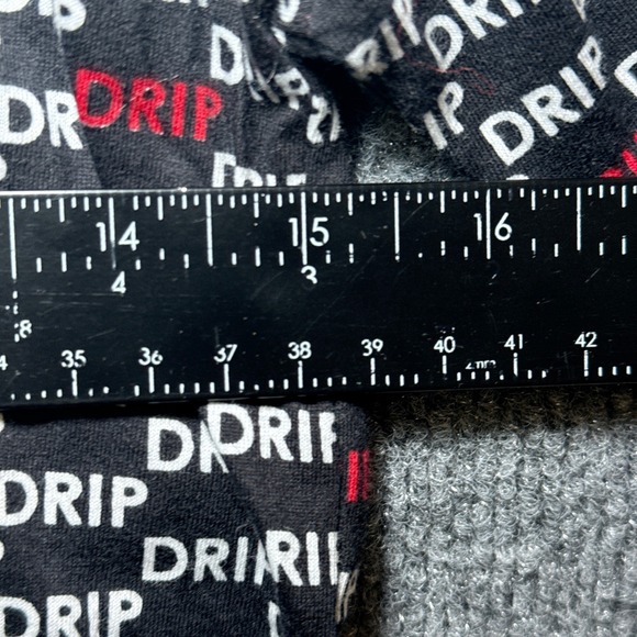 Triumph Over Tragedy Shirt Big Boy 14 Extra Large Black White Red DRIP - Picture 5 of 7